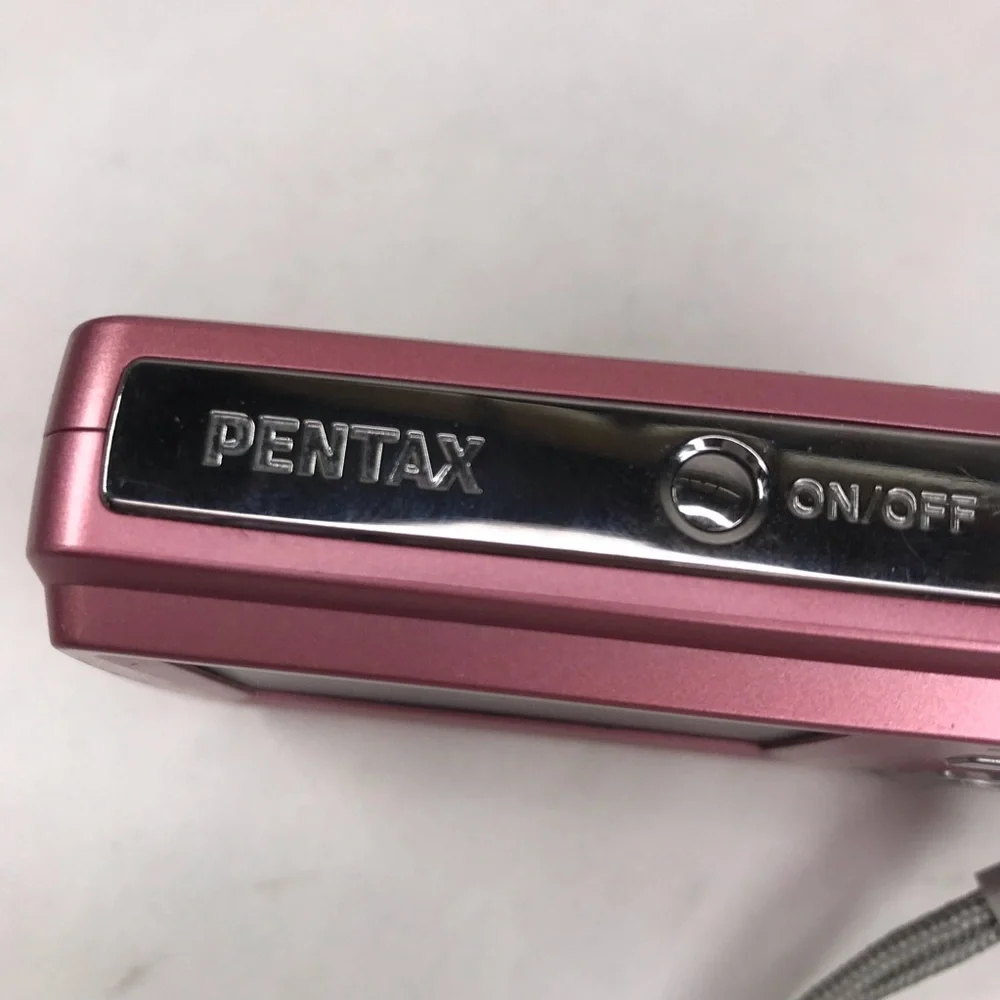 Pentax Optio E60 10.1 MP Digital Camera Pink NOT WORKING